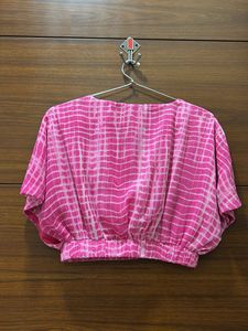 Pink Crop Top