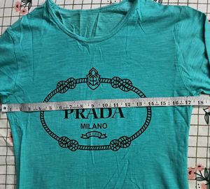 Chic Soft Teal Milano T-Shirt