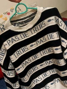 Striped "Pas De Trios" Sweater