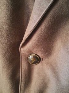 Brown Western-Style Blazer