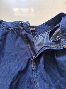 Classic Denim Maxi Skirt