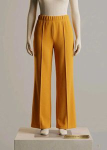Mustard Yellow Wide Leg Pants