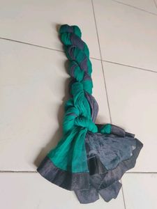 Beautiful Green and Grey Dupatta