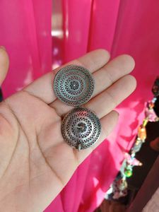 Brass Filigree Style Earrings
