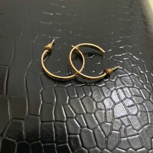 3 Classic Gold Hoop Earrings