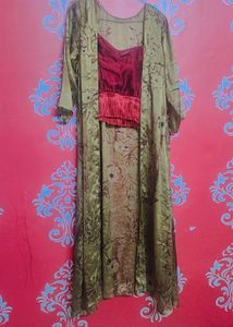 Indo Western Look Blouse And Shrug Pair Up