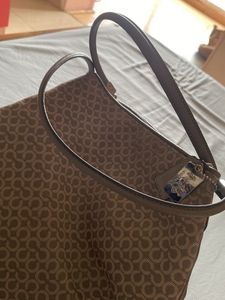 Coach Monogram Shoulder Bag