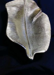 (Westside)Golden Leaf Decorative Tray