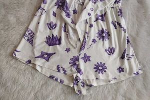 Floral Strapless Playsuit