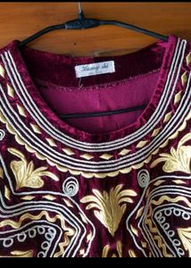 Velvet Kurta