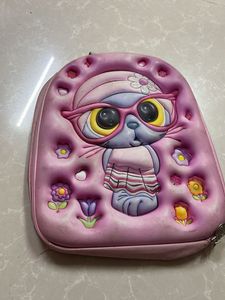 Cute Pink Cat Backpack