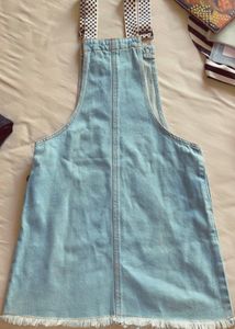 Women Blue Denim Dungaree