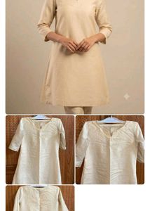 Elegant Beige Kurta 28-30 fit
