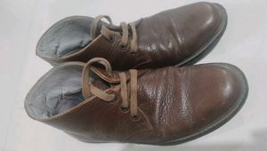 Genuine leather ankle boots size 7