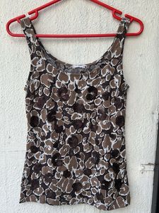 Stylish Printed Sleeveless Top