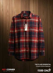 Wool Fabric Shirt For Winter | Only ₹599