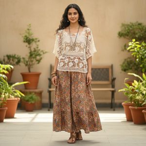 Crochet Lace Top - Bohemian Style