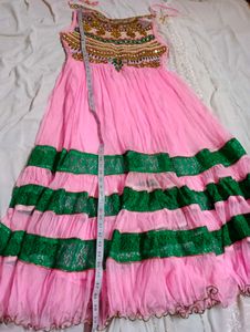 Pink Embellished Dress