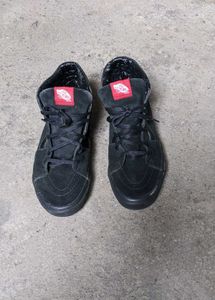 Vans SK8-Hi Black Suede Sneakers