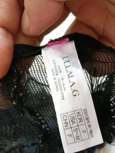 Black Lace Thong Panty