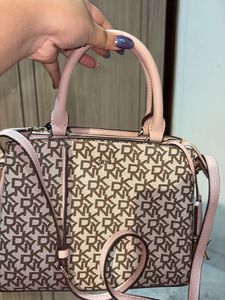 DKNY Monogram Crossbody Bag