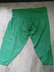 Green Patiala Salwar Pants
