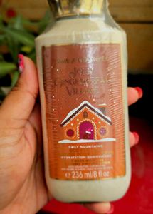 Bath & Body Works Jolly Gingerbread Village Lotion