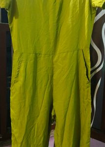 Stylish Lime Green Jumpsuit