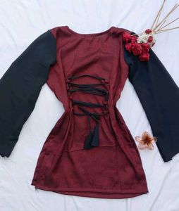 Corset back kurti🍒🫶