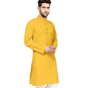 Yellow Kurta For Men