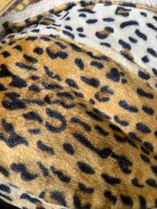Leopard Print Faux Fur Jacket