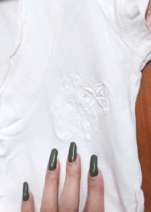 Brand New soft Cute Cotton White Top
