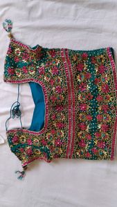 Bridal lehenga with choli and dupatta
