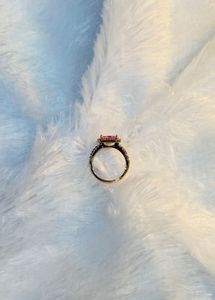 Elegant Pink Gemstone Ring
