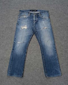 Red Bridge Distressed Blue Denim Jeans