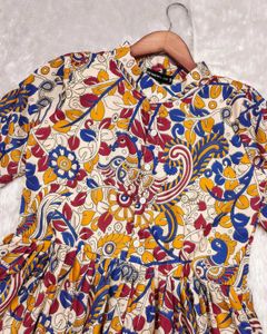 Kalamkari Printed Kurta