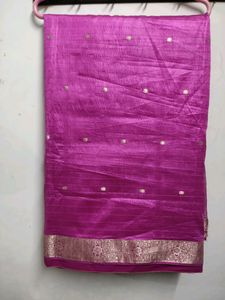 Beautiful Magenta Saree