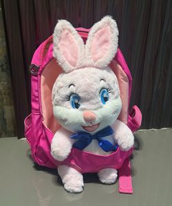 Cute Pink Bunny Backpack