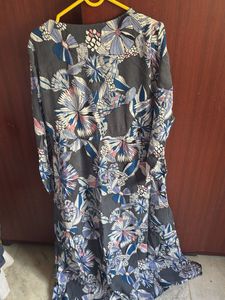 Floral Print Maxi  Dress