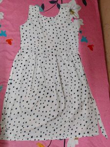Starry White Dress
