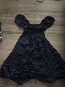 Boho Puff Sleeve Maxi Dress