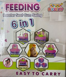 6-in-1 Booster Seat Cum Swing!