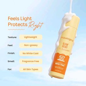 Aqualogica Glow Dewy Gel Sunscreen SPF 50
