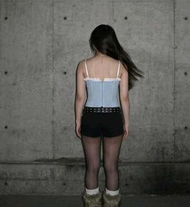 Blue Gingham top conquete