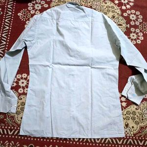 Louis Philippe Men's Printed Long Sleeve Shirt