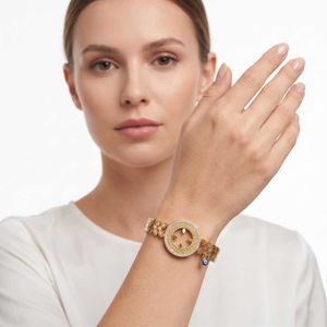 Elegant Gold Tone Bangle Bracelet