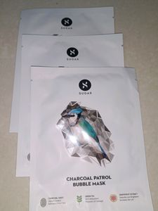 Sugar Charcoal Patrol Bubble Mask