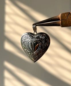 Vintage Heart Locket Pendant