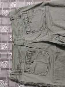 y2k imported  olive low rise bootcut jeans