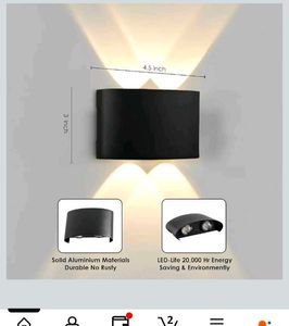 Modern Outdoor Wall Sconce Light